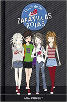 Portada del libro: "El club de las zapatillas rojas" Libros recomendados para niños de 10 años: "El club de las zapatillas rojas"