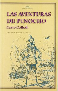 Pinocho, portada del libro original